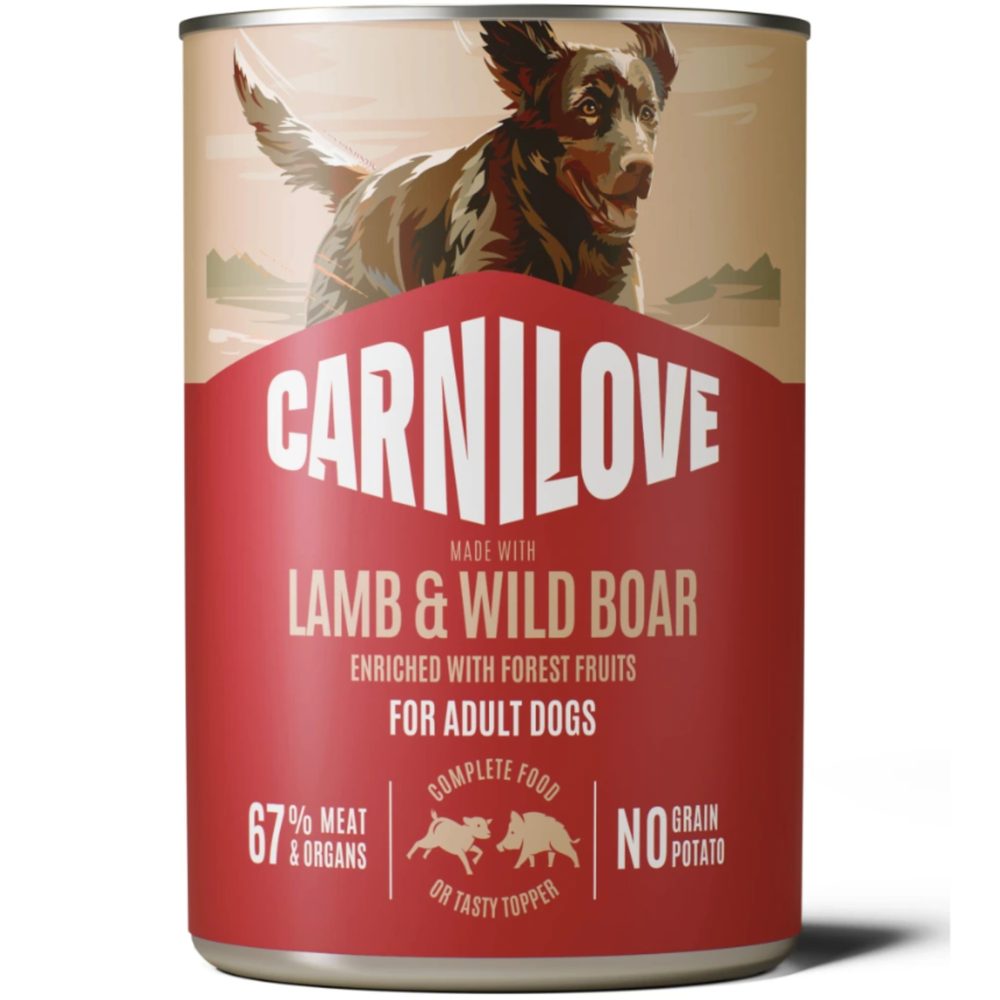 Carnilove Dog Can Paté Lamb&Wild Boar 400g | P59471