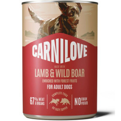Carnilove Dog Can Paté Lamb&Wild Boar 400g | P59471