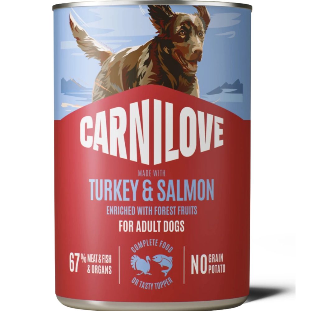 Carnilove Dog Can paté Turkey&Salmon 400g | Konzerva pro psy | P59472