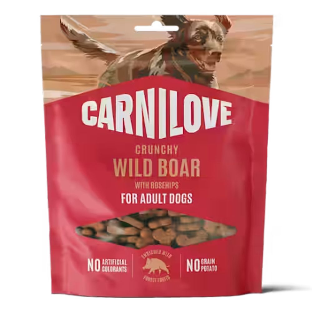 Carnilove Dog Crunchy Snack Wild Boar & Rosehips 200g | Pamlsky pro psy | P59463