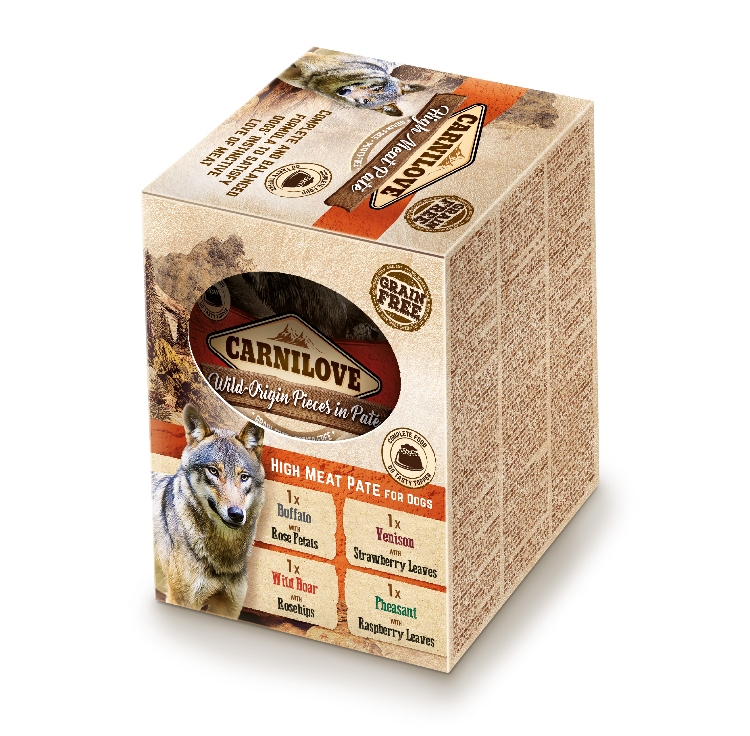 Carnilove Dog Pouch Pate Multipack (4x300 g)