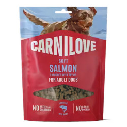 Carnilove Dog soft Snack Salmon & Thyme Small Bite 200g | P59474