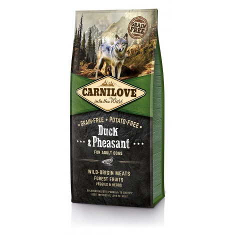 Carnilove Duck & Pheasant for Adult 12 kg – kachna a bažant