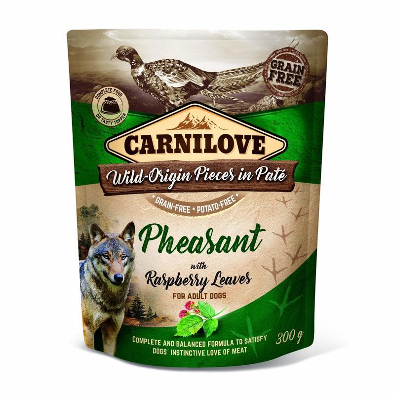 Carnilove Kap.Carnilove Dog Paté Pheasant with Raspberry Leaves 300 g