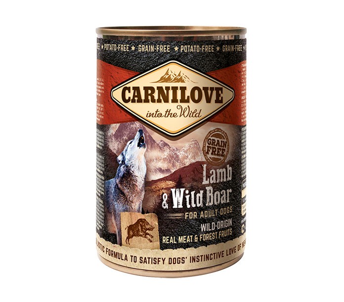Carnilove Konz.Carnilove Wild Meat Lamb&Wild Boar 400 g