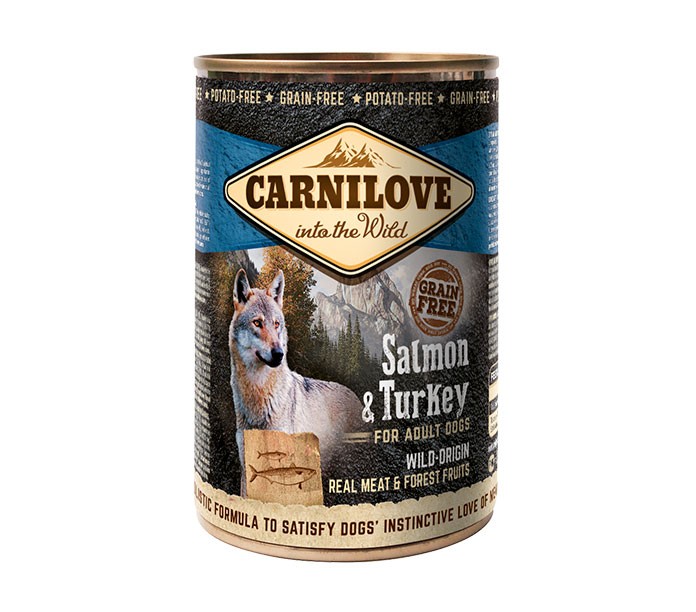 Carnilove Konz.Carnilove Wild Meat Salmon&Turkey 400 g