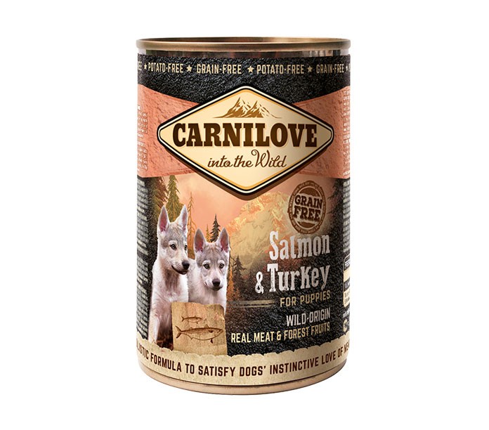 Carnilove Konz.Carnilove Wild Meat Salmon&Turkey Puppies 400 g
