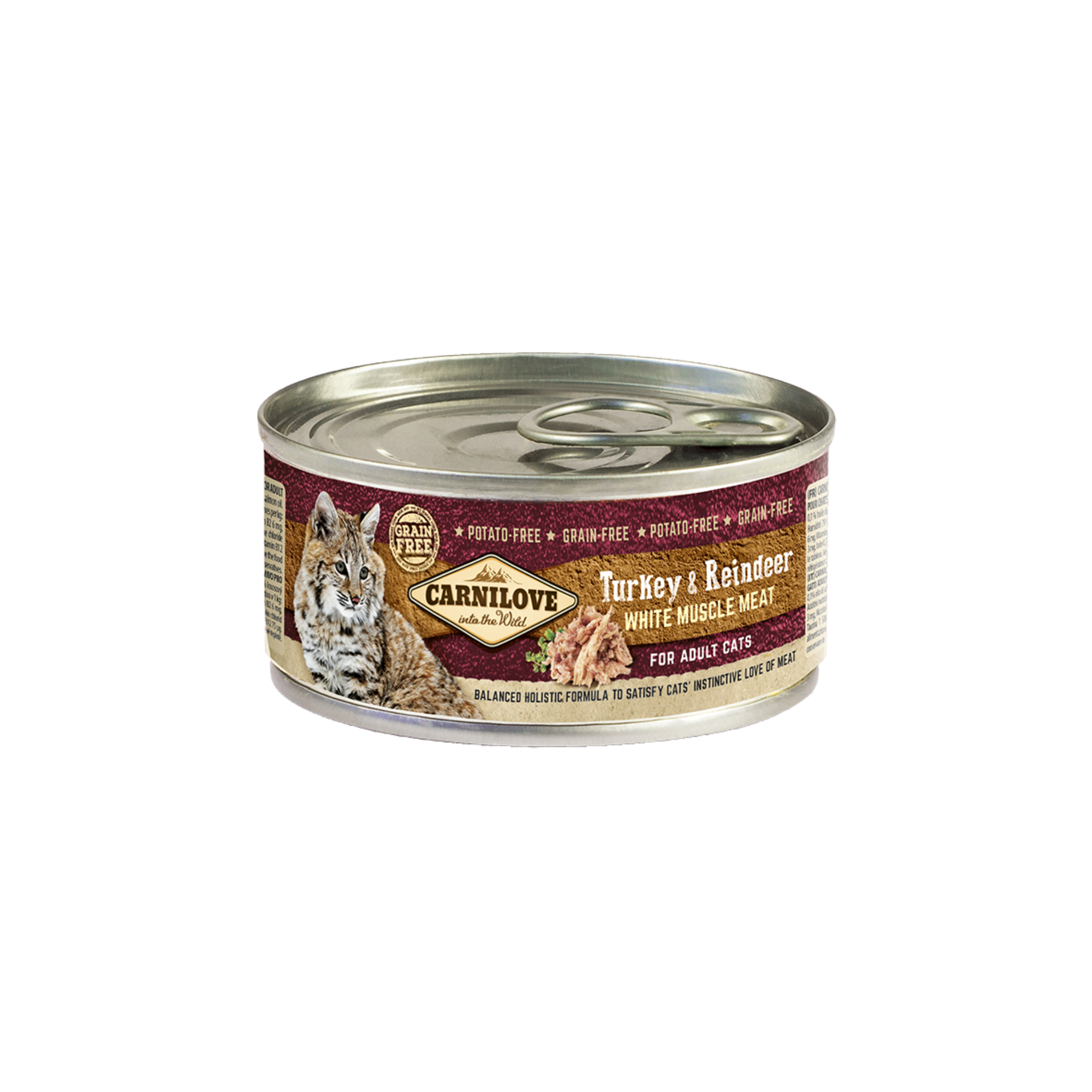 Carnilove Konz.Carnilove WMM Turkey & Reindeer for Adult Cats 100 g