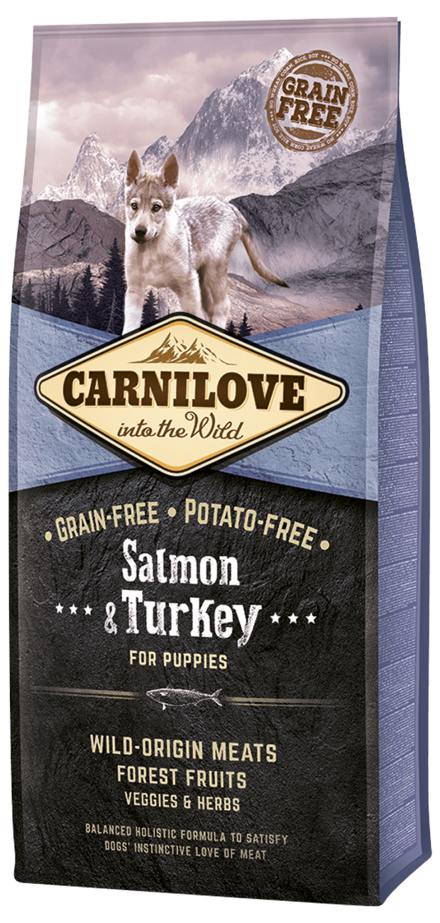 Carnilove Salmon & Turkey for puppies 12kg