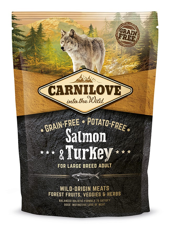 Carnilove Salmon & Turkey Large Breed 1,5 kg