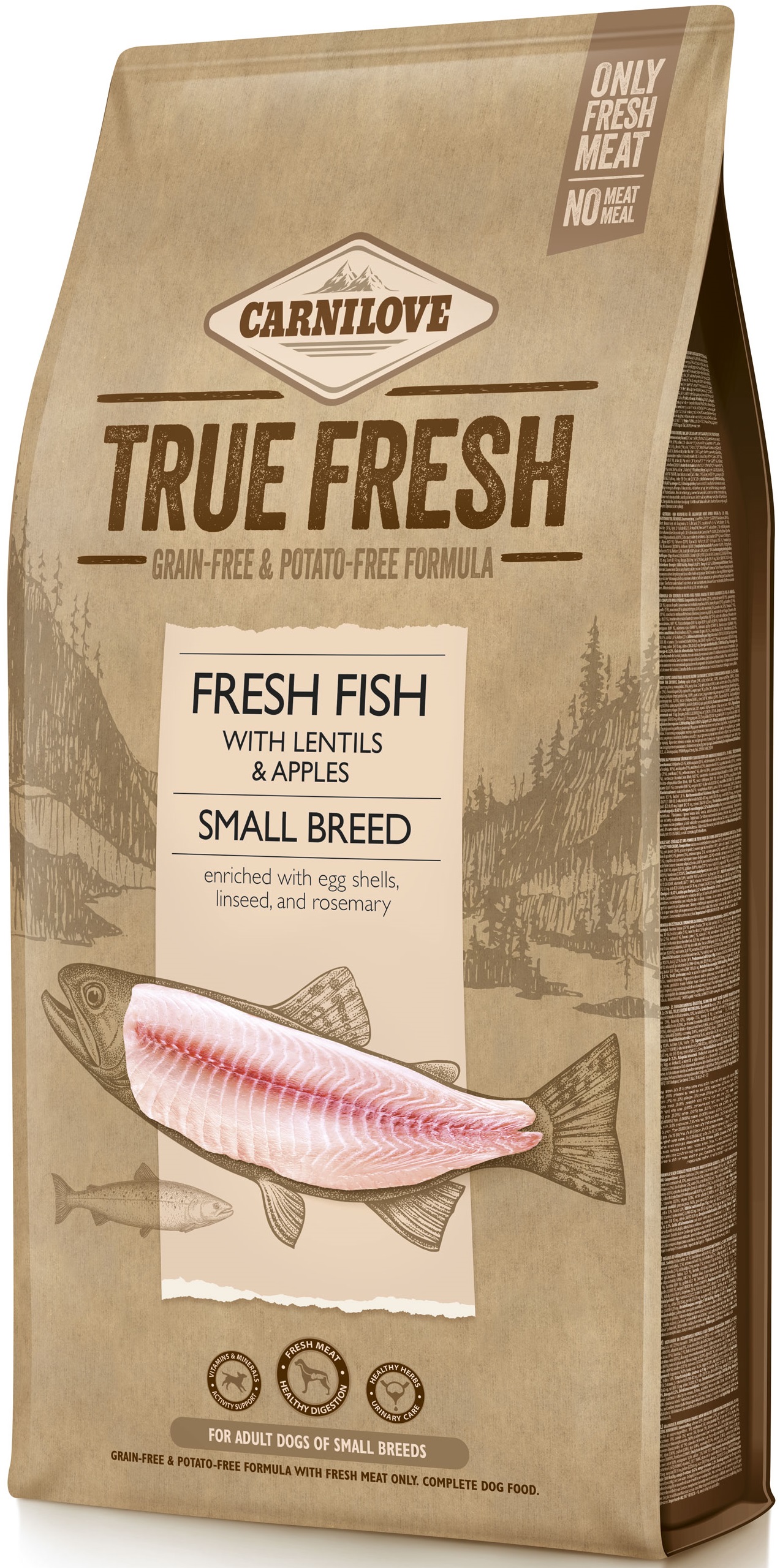 Carnilove True Fresh Adult Small Breed Fish 11,4 kg