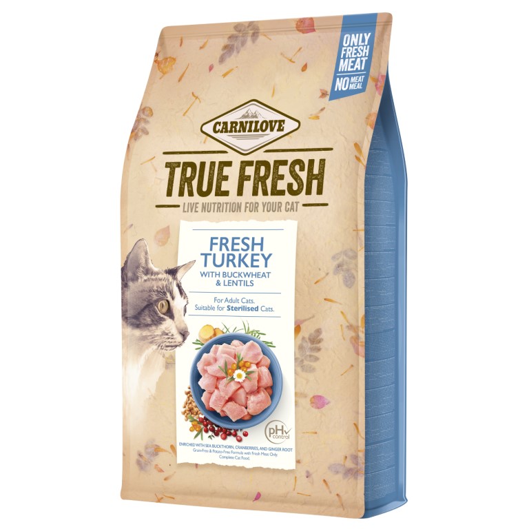 Carnilove True Fresh Cat Turkey 4,8 kg