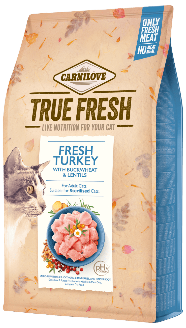Carnilove True Fresh Cat Turkey 4,8kg