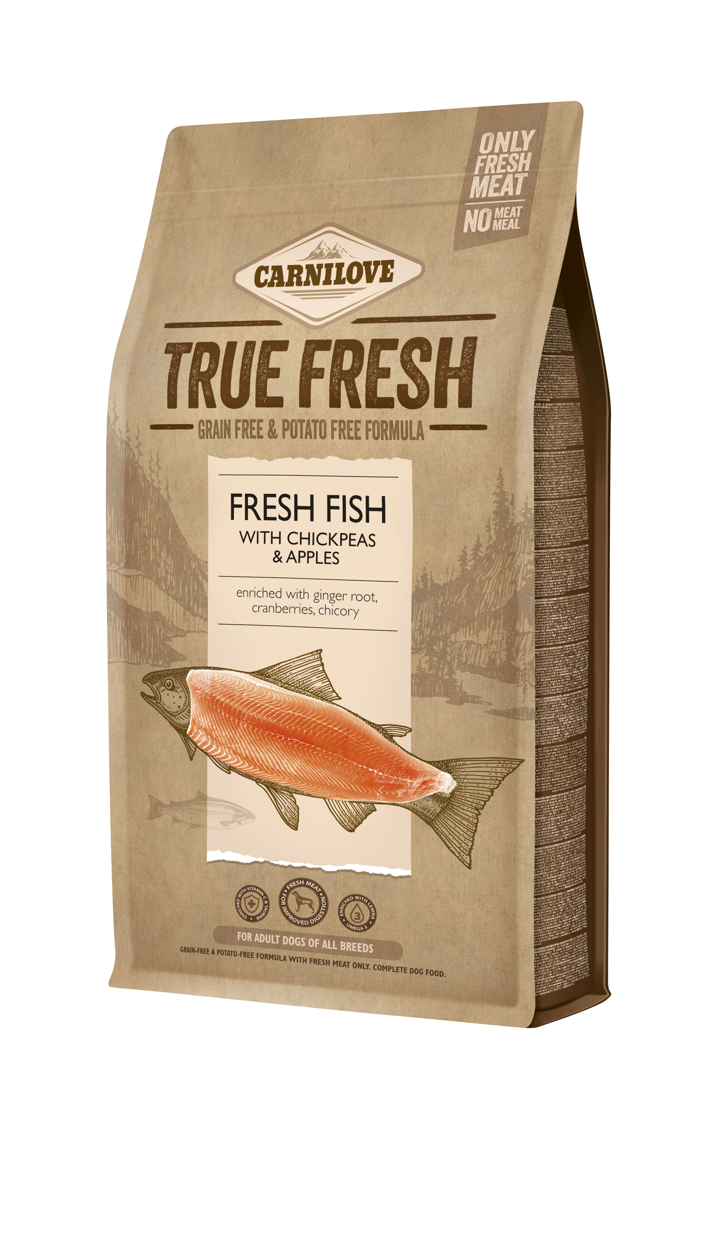 Carnilove True Fresh Fish for Adult Dogs 1,4 kg