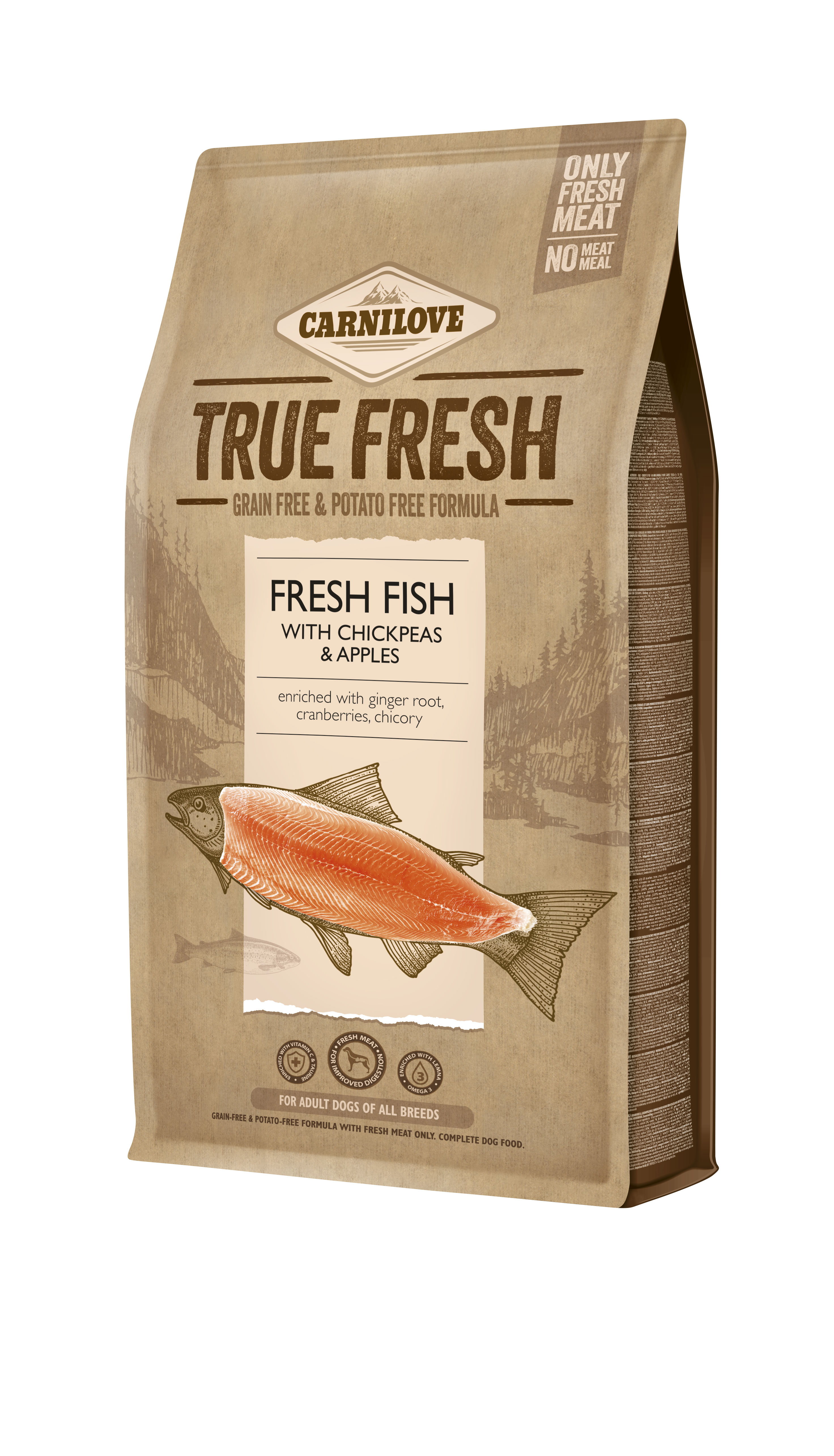 Carnilove True Fresh Fish for Adult Dogs 4 kg