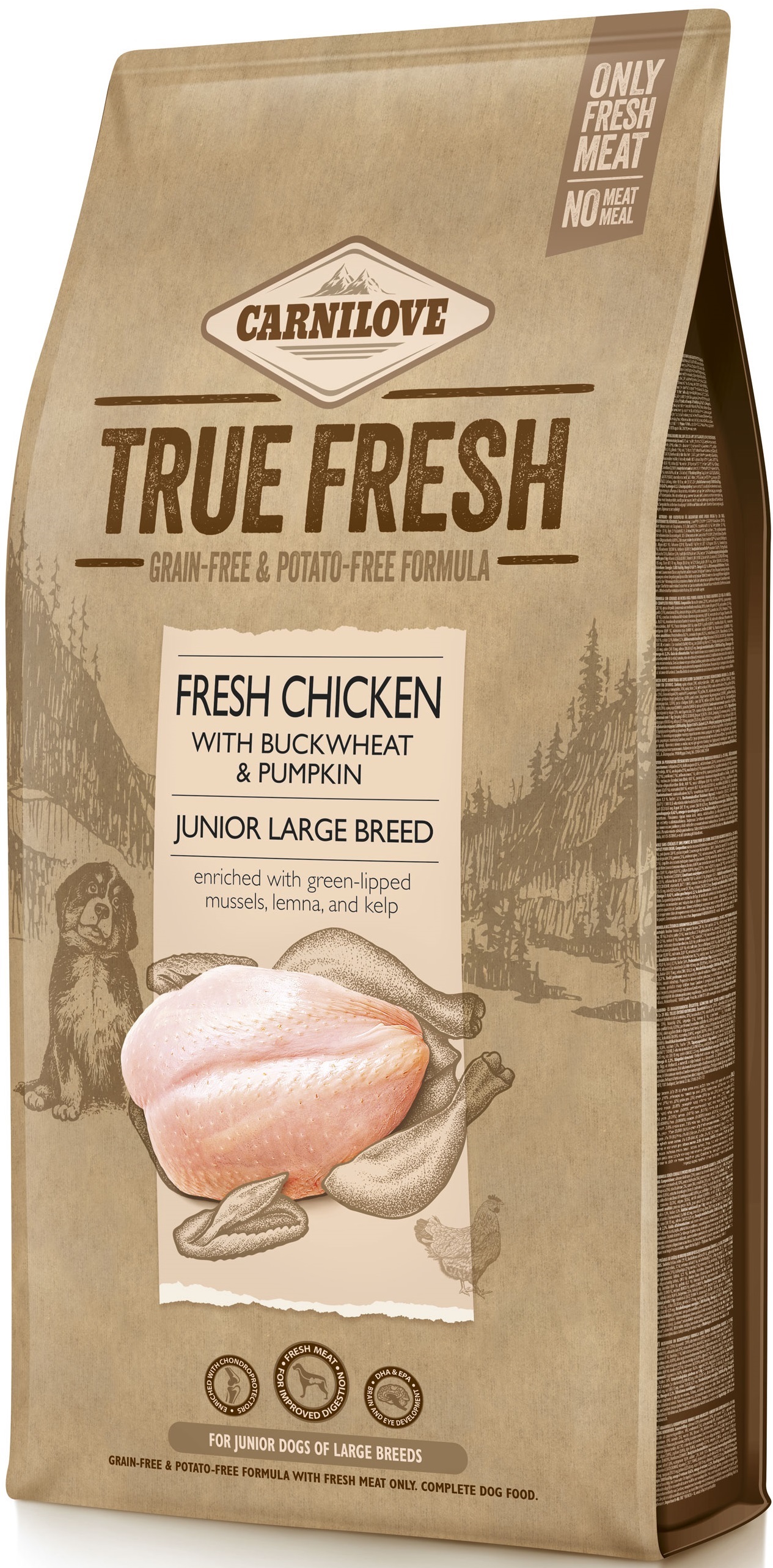 Carnilove True Fresh Junior Large Breed Chicken 11,4 kg