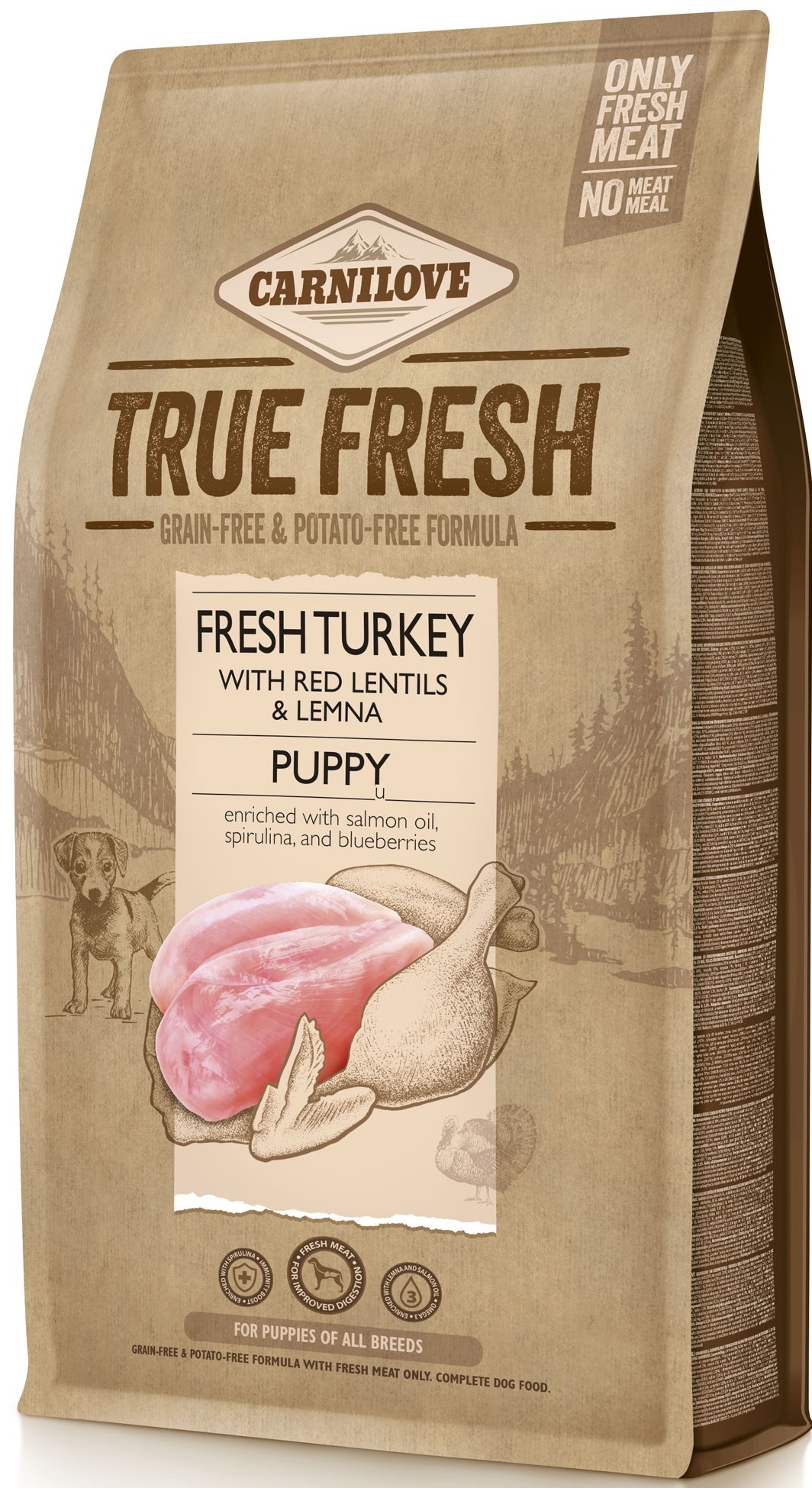 Carnilove True Fresh Puppy Turkey 4 kg