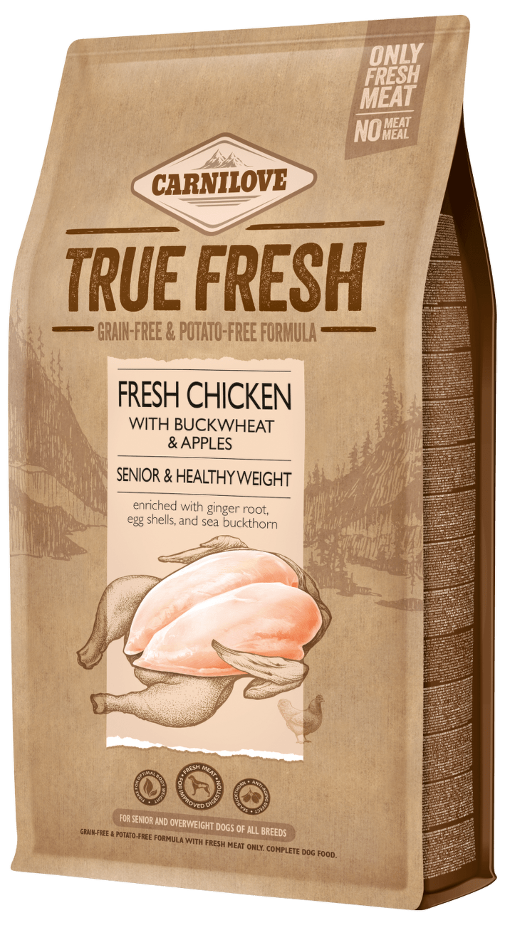 Carnilove True Fresh Senior & Healthy Weight kuře 1,4kg