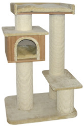 Cat-gato CATGATO škrabadlo Bamboo Residence béžové 126 cm