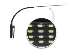 CAT-GATO LED osvětlení 24 leds černé