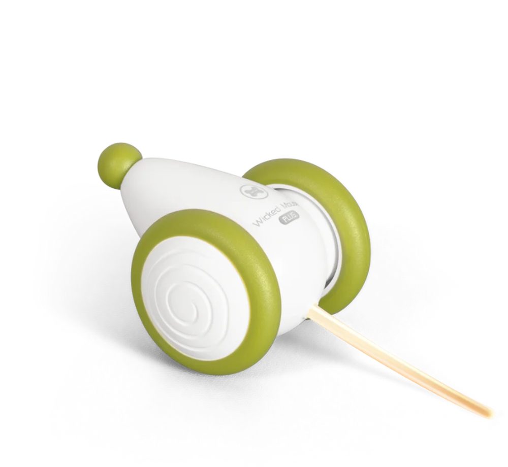 Cheerble Wicked Mouse PLUS | Interaktivní hračka pro kočky - Apple Green | P54528