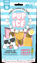 Chladící pochoutka Pup Ice zmrzlina pro psy ananas 3ks 90g