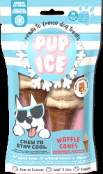 Chladící pochoutka Pup Ice zmrzlina pro psy vanilka 2ks 110g