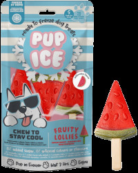 Chladící pochoutka Pup Ice zmrzlina pro psy vodní meloun 3ks 90g