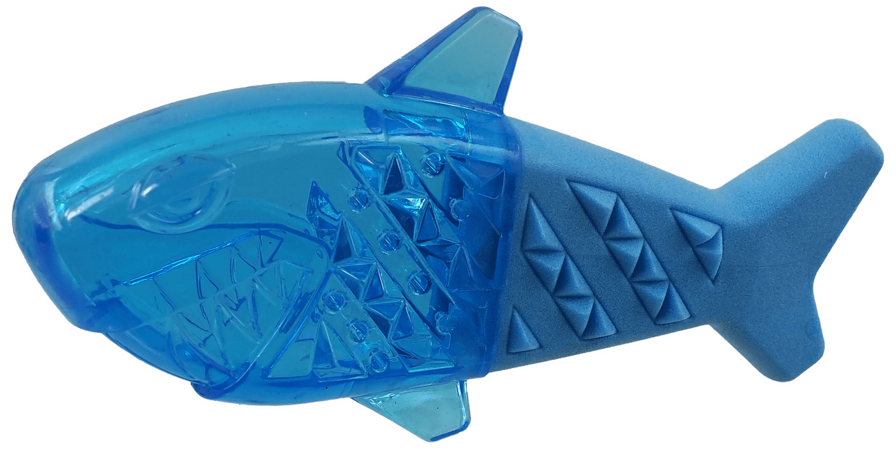 Chladící žralok Dog Fantasy modrý 18cm