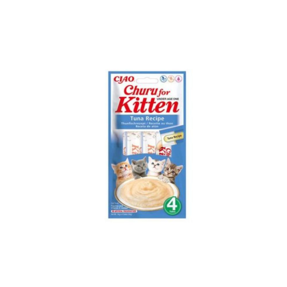 Churu Cat Kitten Tuna Recipe 4x14g | Pamlsky pro kočky