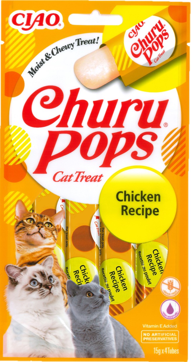 Churu cat Pops - kuře 4x14g