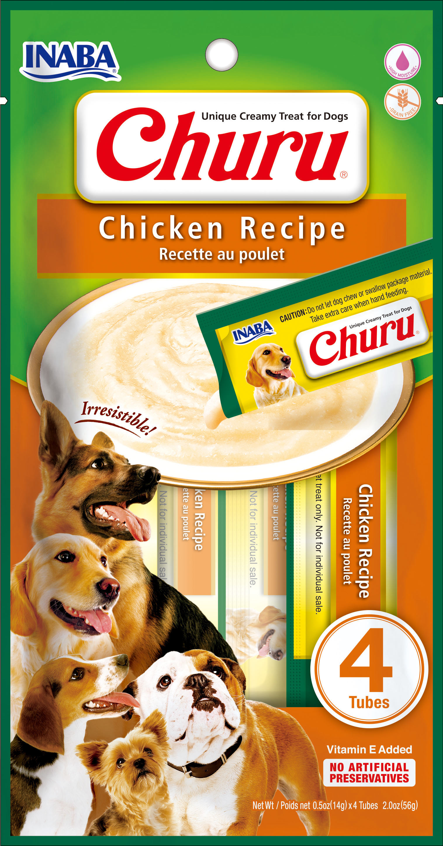 Churu dog masové pyré - kuře 56 g