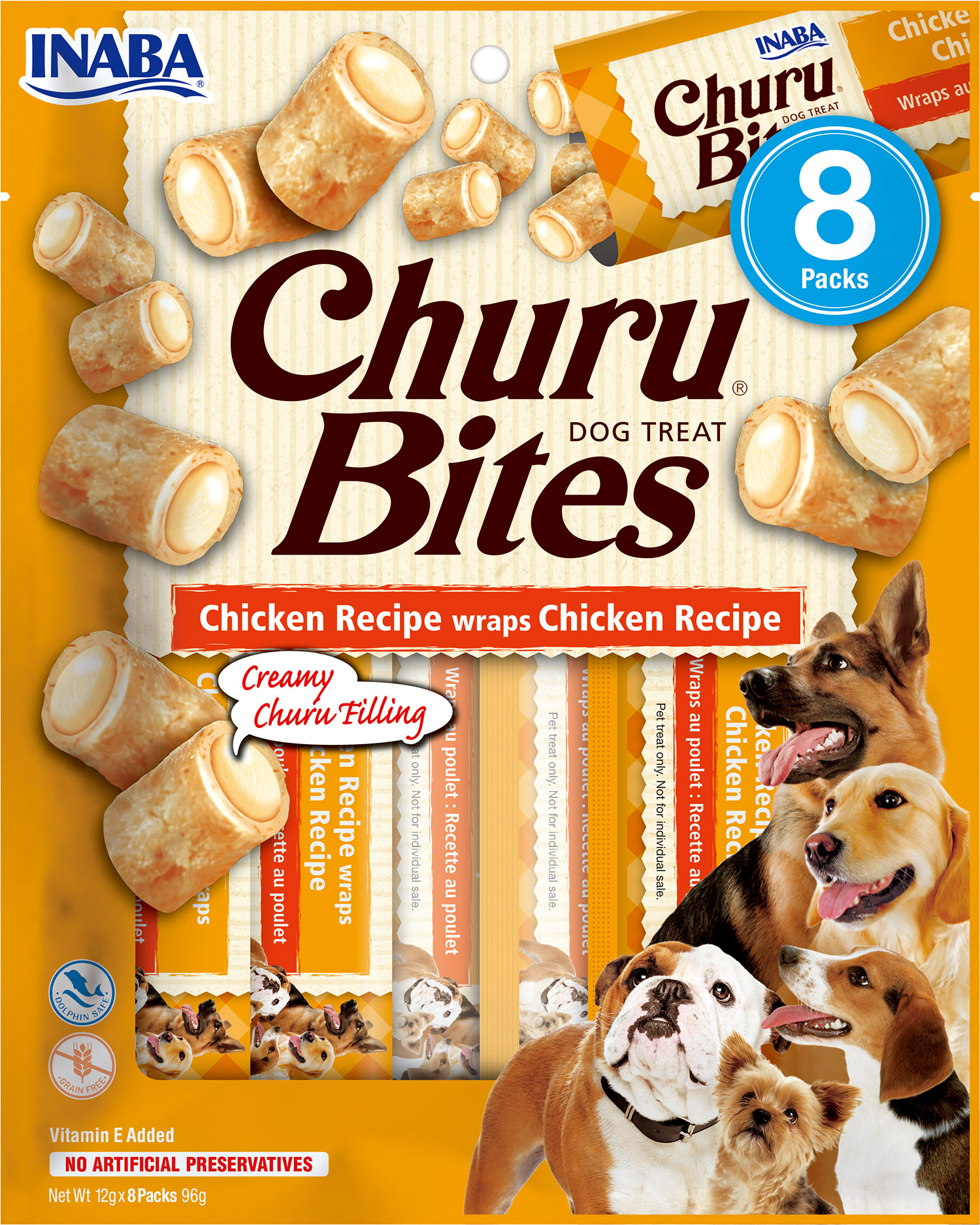 Churu dog pamlsek - kuře 96 g