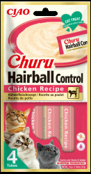 Churu lízací pochoutka Hairball kuře 4x14g