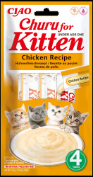 Churu lízací pochoutka Kitten kuře 4x14g