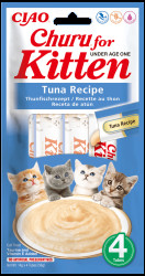 Churu lízací pochoutka Kitten tuňák 4x14g
