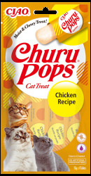 Churu lízací pochoutka Pops kuře 4x14g