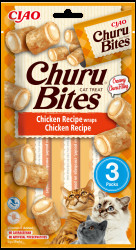 Churu pochoutka Bites wraps kuře 3x10g