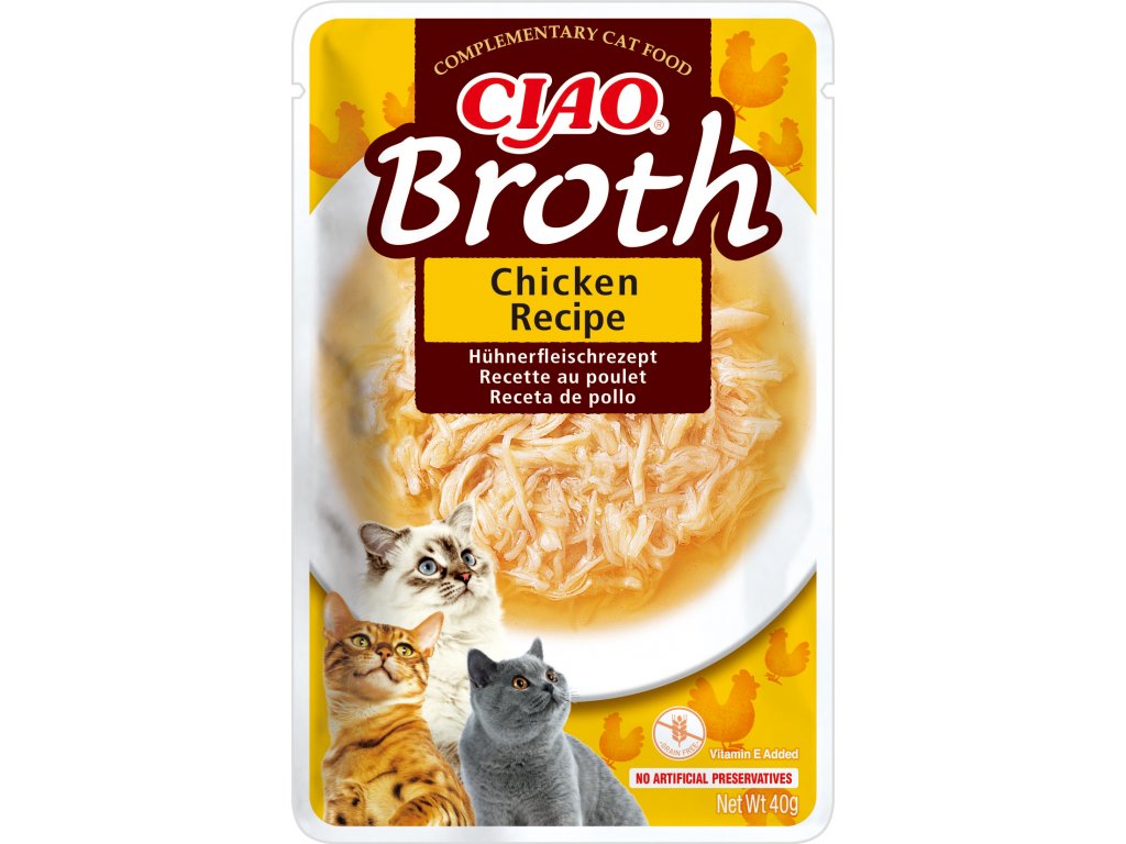 Ciao Broth 40g - Kuře s Hřebenatkou