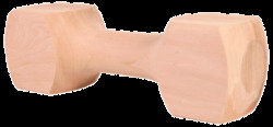 Činka dřevěná pro psy Trixie hranatá 650g