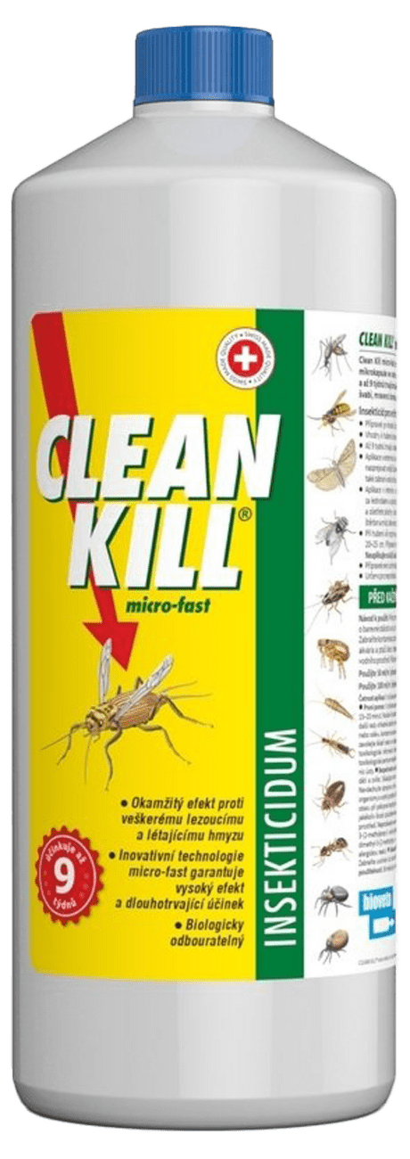 Clean Kill sprej proti hmyzu micro-fast 1000ml