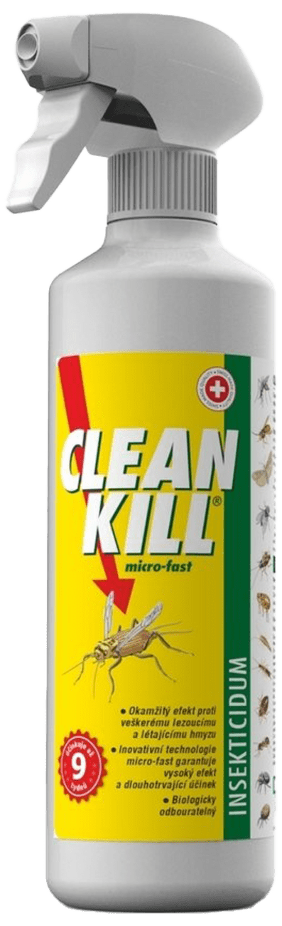 Clean Kill sprej proti hmyzu micro-fast 450ml