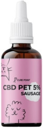 Curepoint CBD olej 5% klobása 10 ml