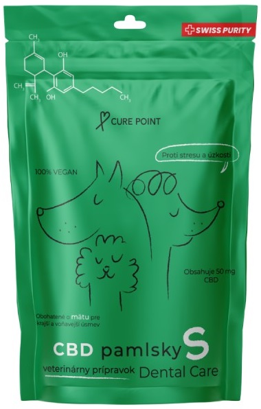 Curepoint CBD pamlsek Dental Care S 100 g