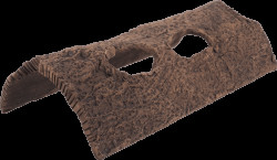 Dekorace Repti Planet polokmen hliněný L 23,5×15×6,5 cm