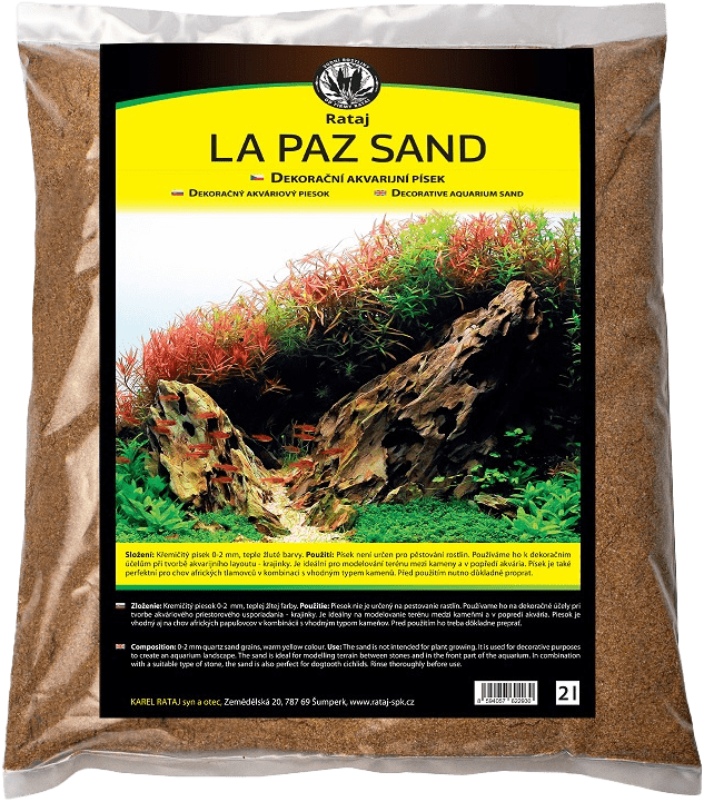 Dekorační písek Rataj La paz sand 2l
