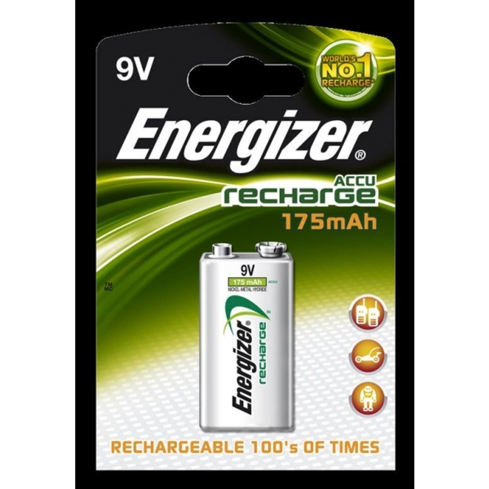 Dobíjecí baterie Energizer 9V 175 mAh | P47