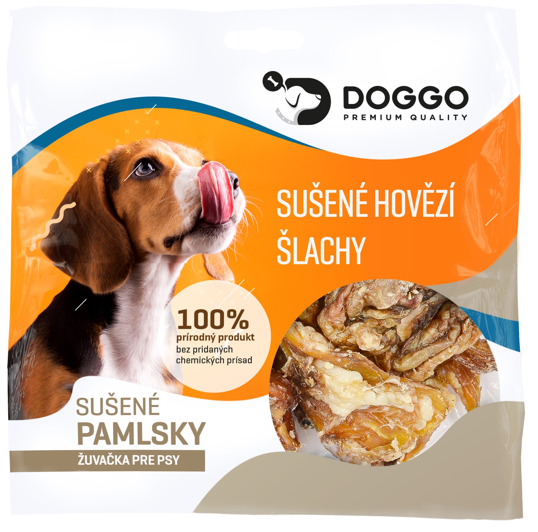 Doggo šlachy hovězí sušené 250 g