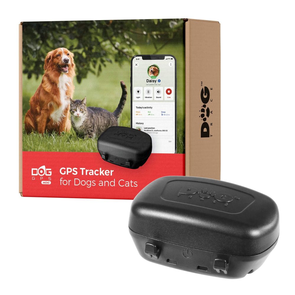 Dogtrace DOG GPS mini | GPS lokátor a monitor aktivity pro psy a kočky | P57835
