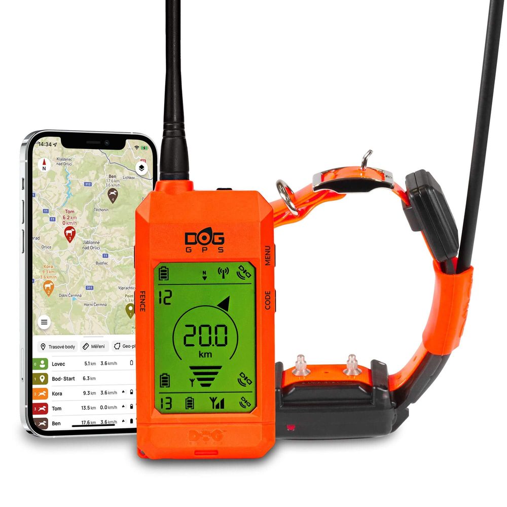 Dogtrace DOG GPS X30T Short | GPS lokátor s výcvikovým modulem pro psy | P54424